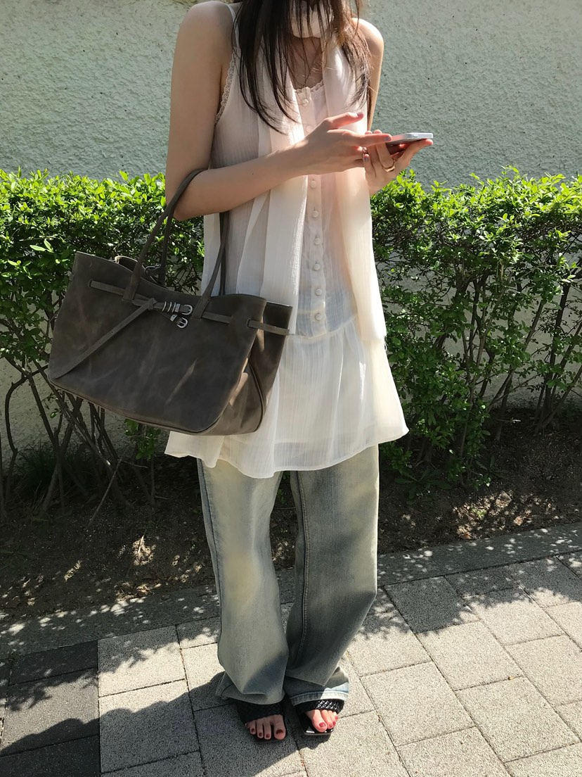 ESCHER韓國直郵女士新款時尚休閑26春夏推薦人氣職業連衣裙ESCHER連衣裙