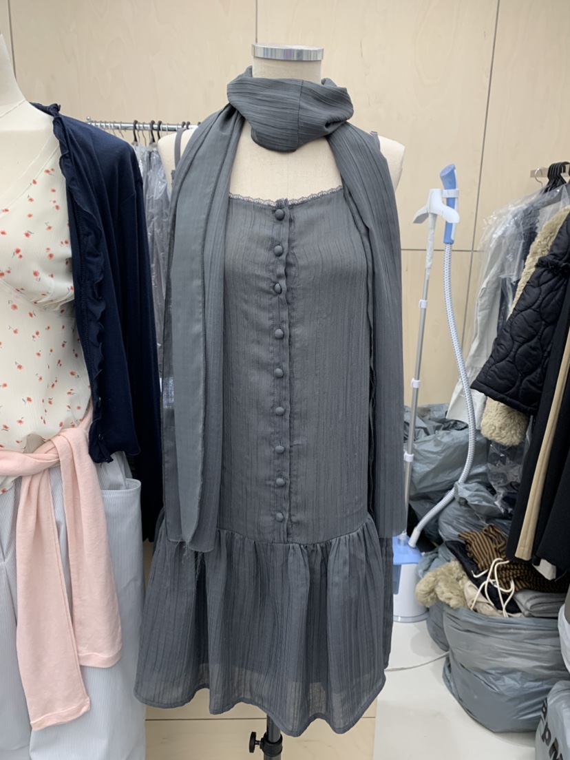 ESCHER韓國直郵女士新款時尚休閑26春夏推薦人氣職業連衣裙ESCHER連衣裙圖色1