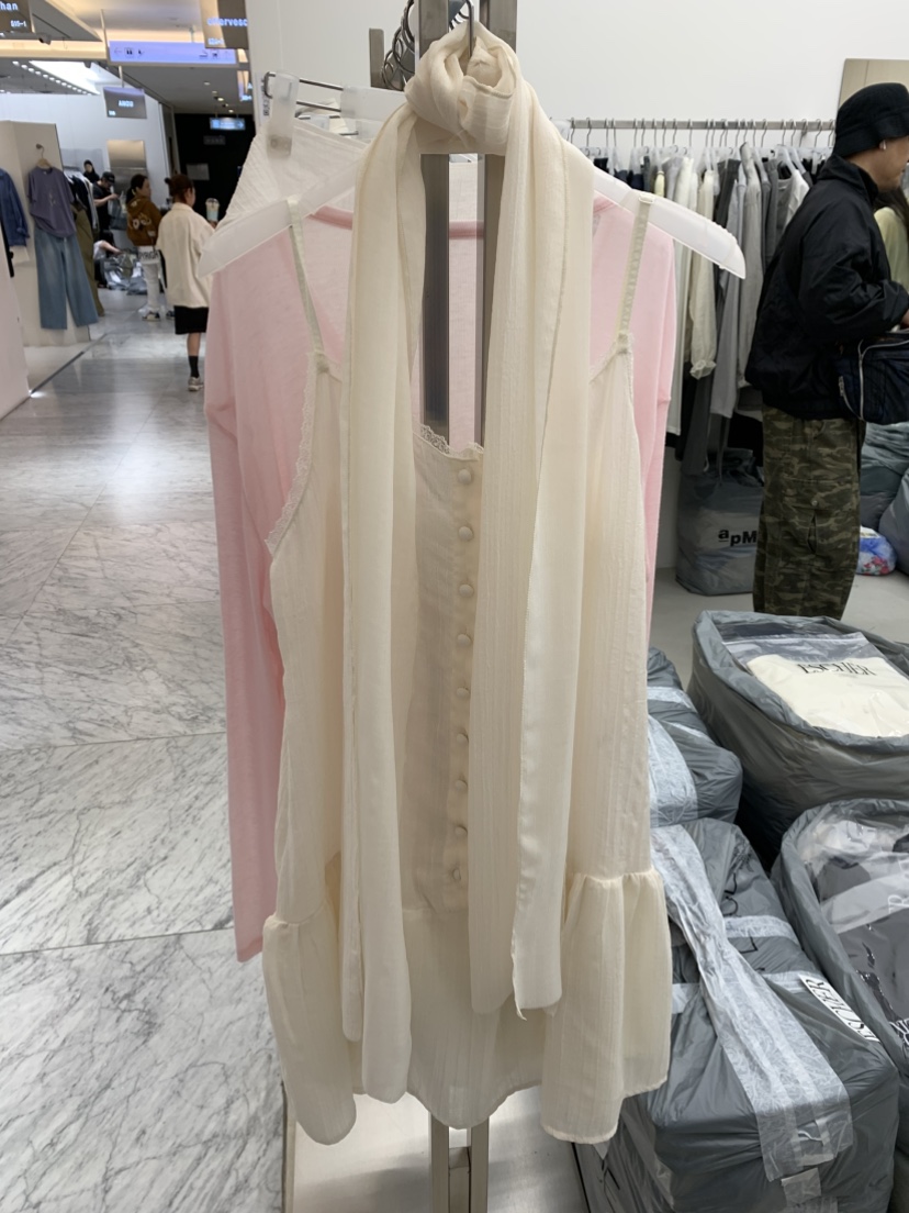 ESCHER韓國直郵女士新款時尚休閑26春夏推薦人氣職業連衣裙ESCHER連衣裙圖色2