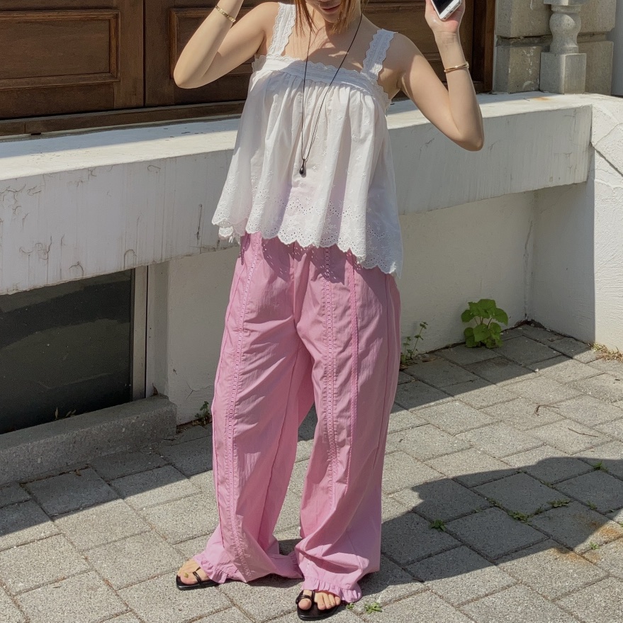 MADE-P韓國直郵女裝新款26春夏推薦職業休閑熱賣時尚休閑褲MADE-P休閑褲