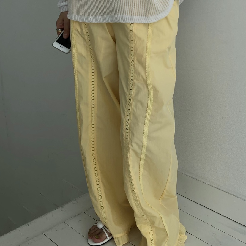 MADE-P韓國直郵女裝新款26春夏推薦職業休閑熱賣時尚休閑褲MADE-P休閑褲