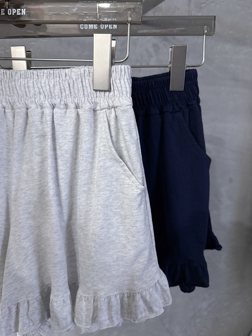 COME OPEN/HAPER韓國直郵實拍女士新款熱賣短褲荷葉邊棉質COME OPEN/HAPER短褲