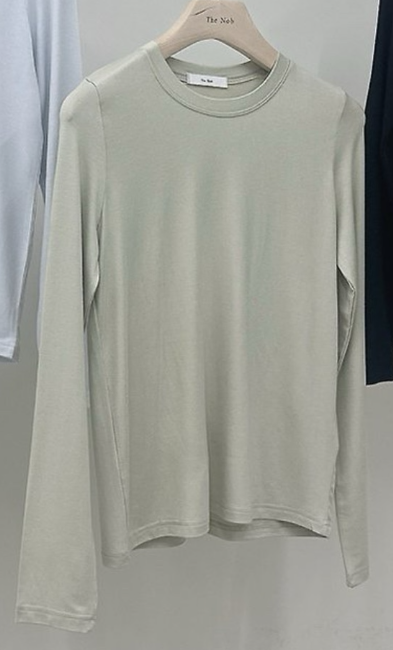 NOB韓國東大門直郵女士新款職業26春夏時尚休閑推薦長袖T恤NOB長袖T恤圖色4