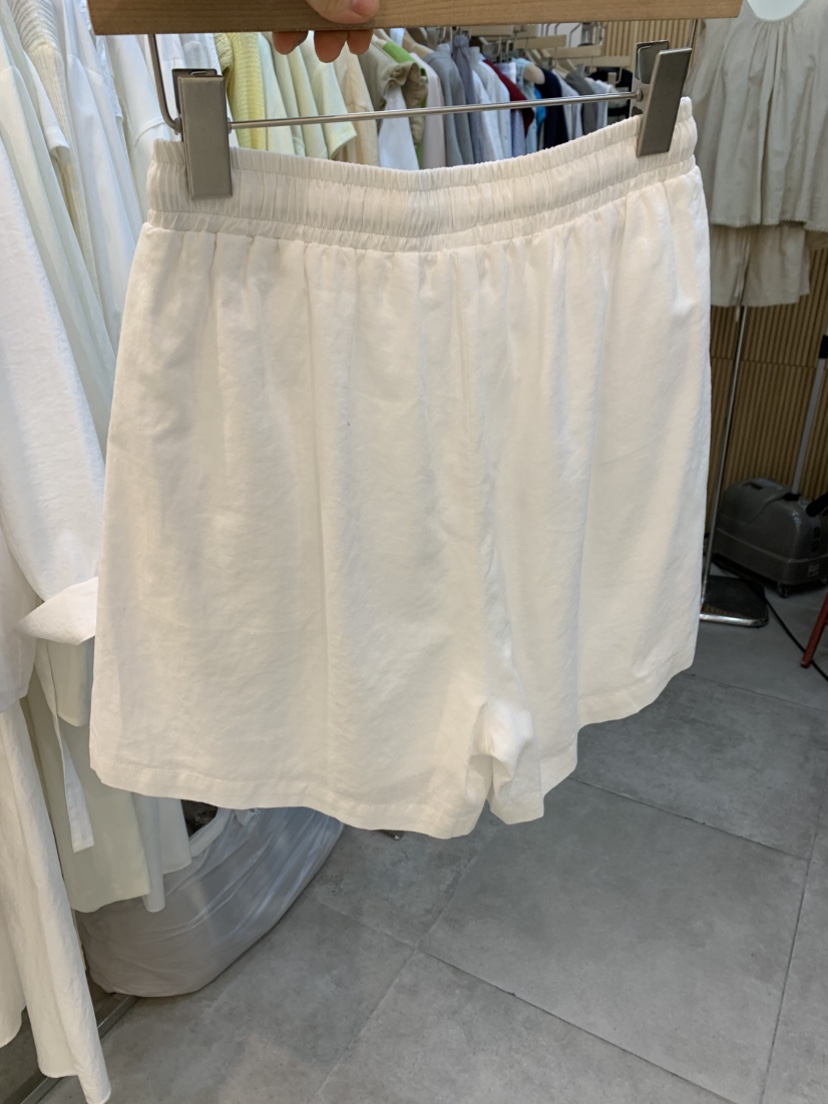 DARAK韓國直郵女裝新款時尚休閑推薦職業26春夏熱賣短褲亞麻DARAK短褲