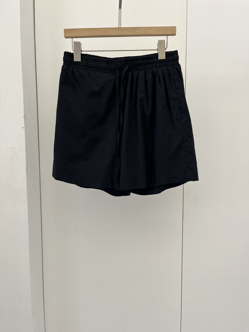 DARAK韓國直郵女裝新款時尚休閑推薦職業26春夏熱賣短褲亞麻DARAK短褲圖色2