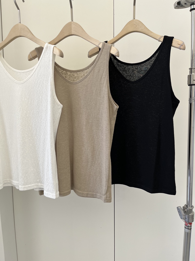 DARAK韓國直郵女士新品26春夏熱賣推薦休閑人氣吊帶背心亞麻DARAK吊帶/背心