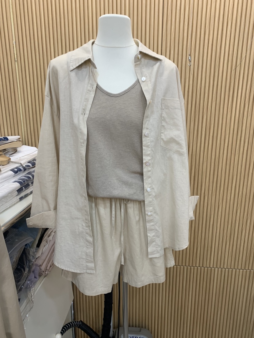 DARAK韓國直郵女士新品26春夏熱賣推薦休閑人氣吊帶背心亞麻DARAK吊帶/背心