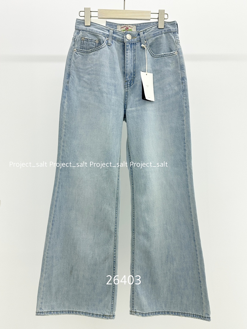PROJECT SALT韓國代購女裝新品休閑牛仔褲PROJECTSALT牛仔褲圖色1