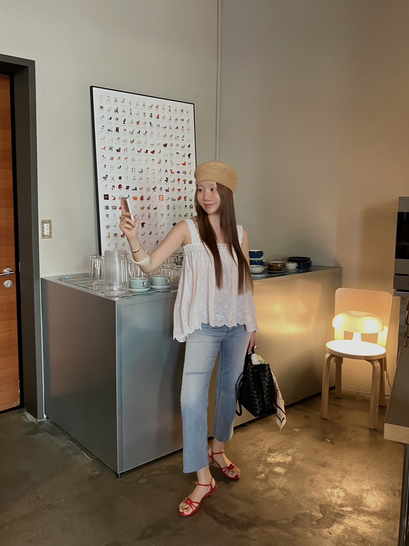 MADE-P韓國東大門直郵女士新款26春夏推薦人氣熱賣牛仔褲MADE-P牛仔褲