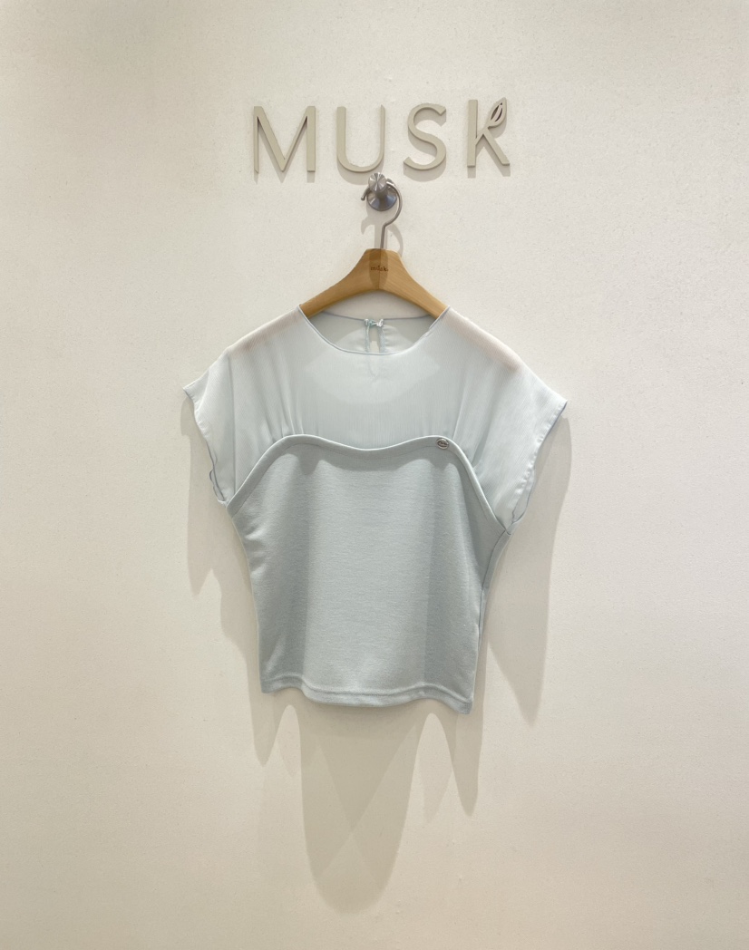 MUSK韓國直郵實拍女士新品職業時尚推薦人氣熱賣襯衫蕾絲衫MUSK襯衫/蕾絲衫圖色1