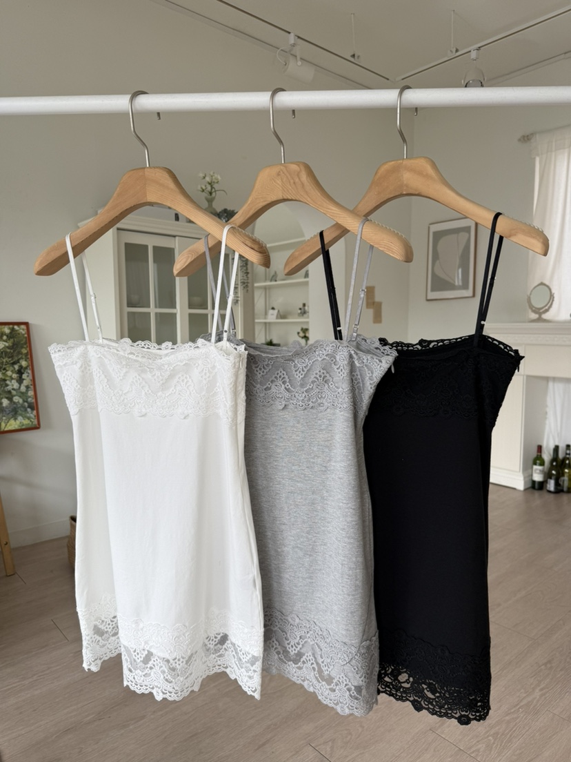 SOLAR韓國代購女裝新品時尚休閑推薦熱賣26春夏連衣裙蕾絲SOLAR連衣裙