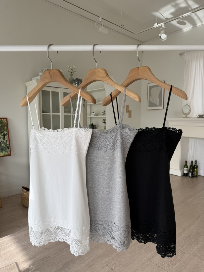 SOLAR韓國代購女裝新品時尚休閑推薦熱賣26春夏連衣裙蕾絲SOLAR連衣裙