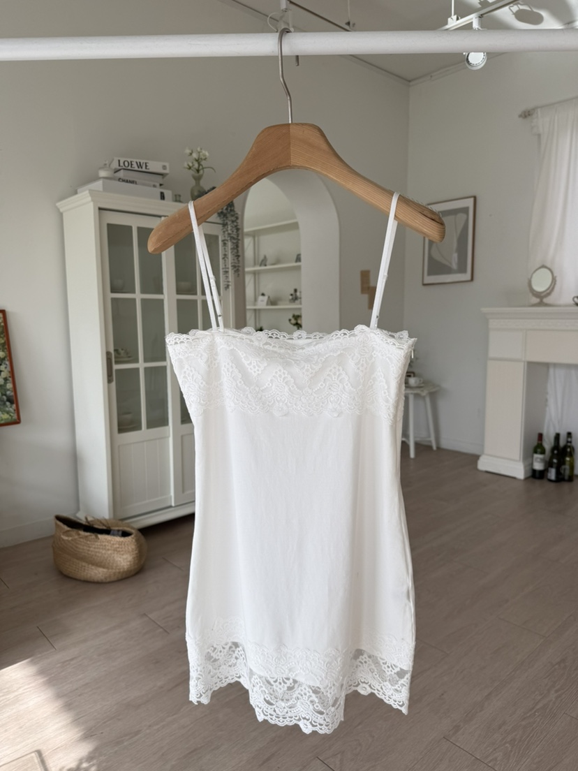 SOLAR韓國代購女裝新品時尚休閑推薦熱賣26春夏連衣裙蕾絲SOLAR連衣裙圖色2