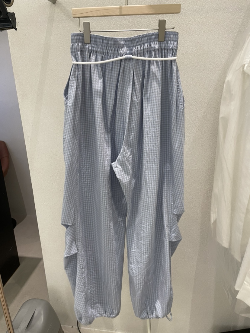 NOB韓國直郵女士新品26春夏推薦熱賣時尚職業休閑褲含腰繩NOB休閑褲