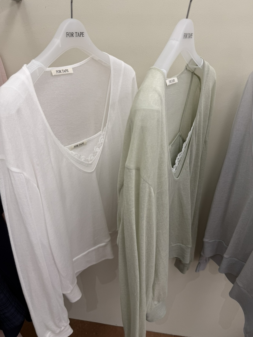 FOR TAPE韓國直郵實拍女裝新款熱賣時尚推薦26春夏休閑T恤FOR TAPET恤