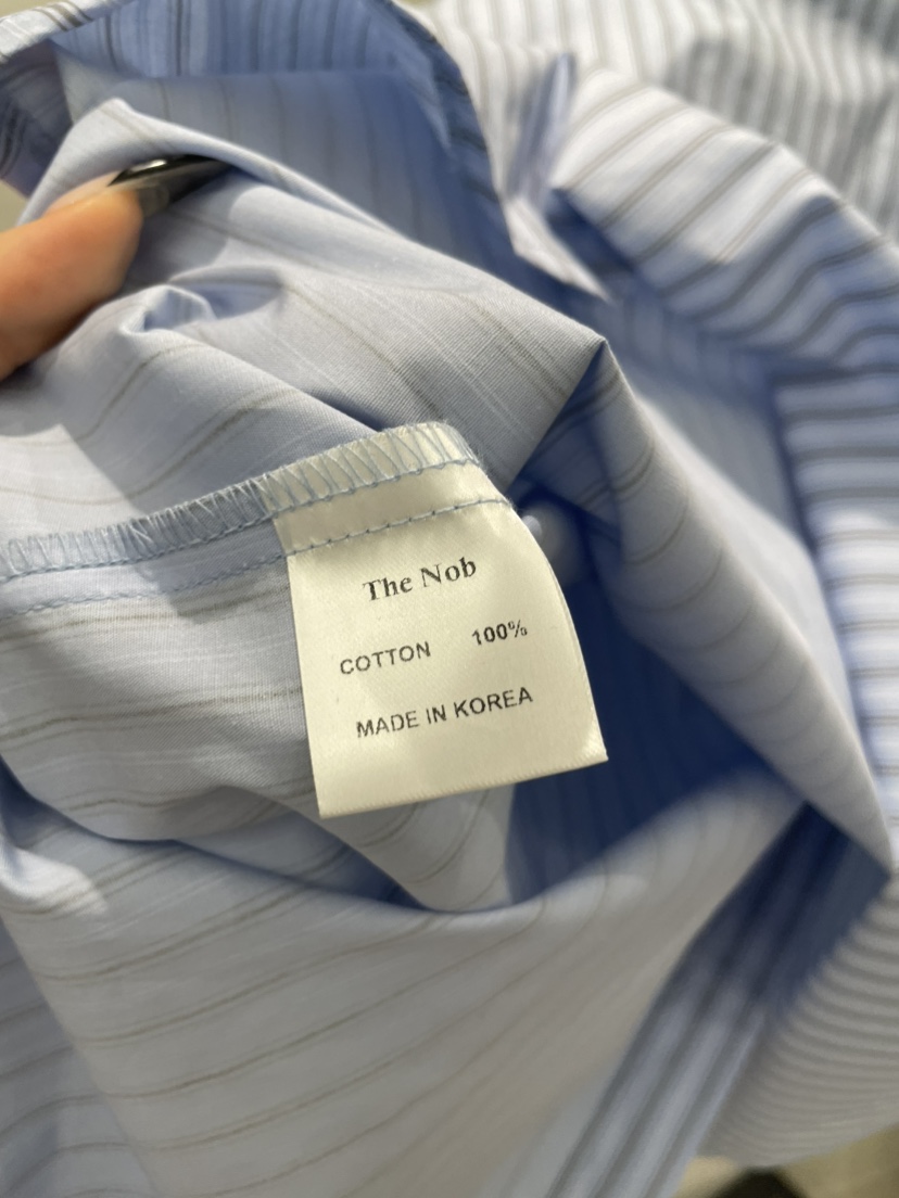 NOB韓國東大門直郵女士新款休閑26春夏時尚人氣襯衫蕾絲衫NOB襯衫/蕾絲衫