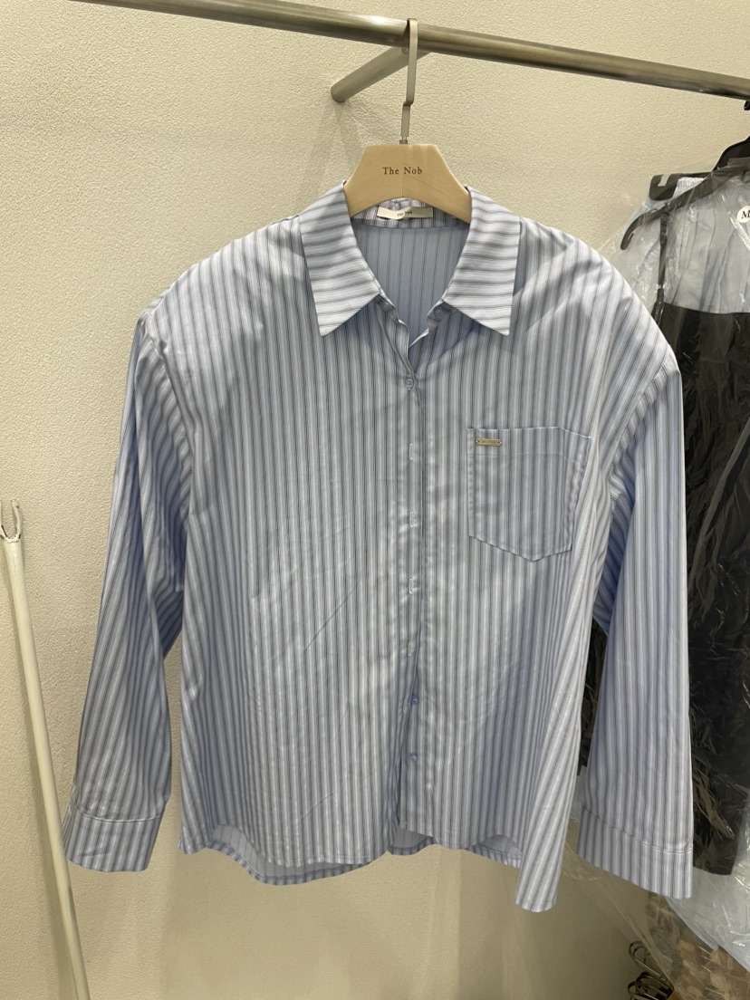 NOB韓國東大門直郵女士新款休閑26春夏時尚人氣襯衫蕾絲衫NOB襯衫/蕾絲衫圖色1