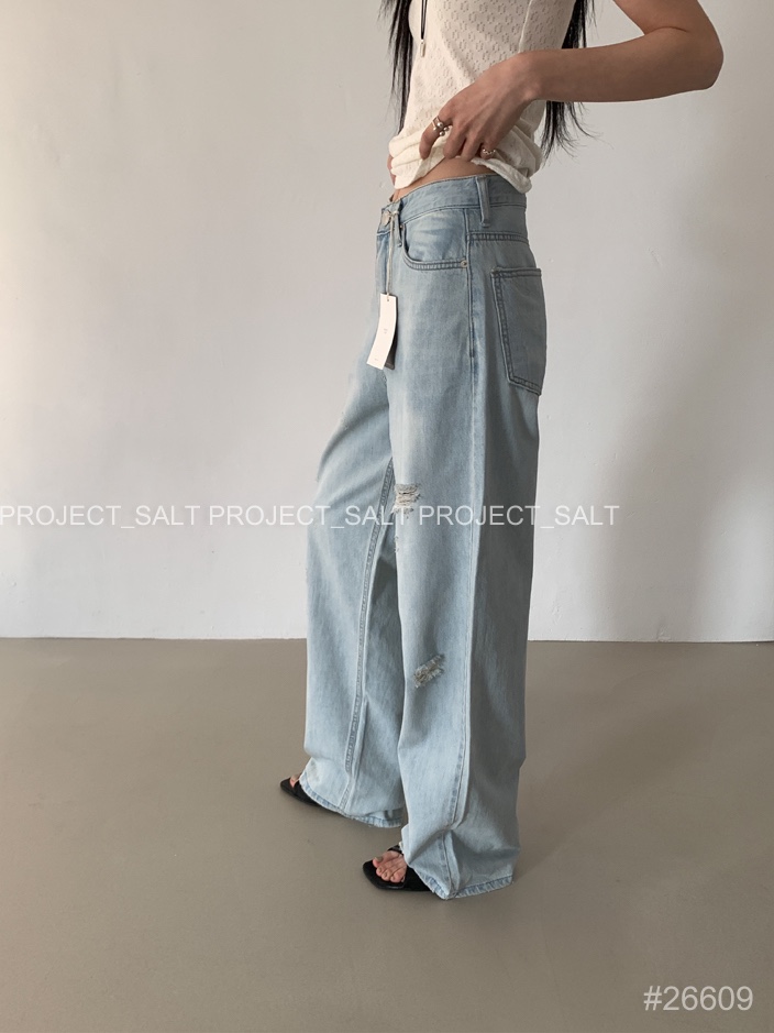 PROJECT SALT韓國代購女裝新款人氣牛仔褲PROJECTSALT牛仔褲