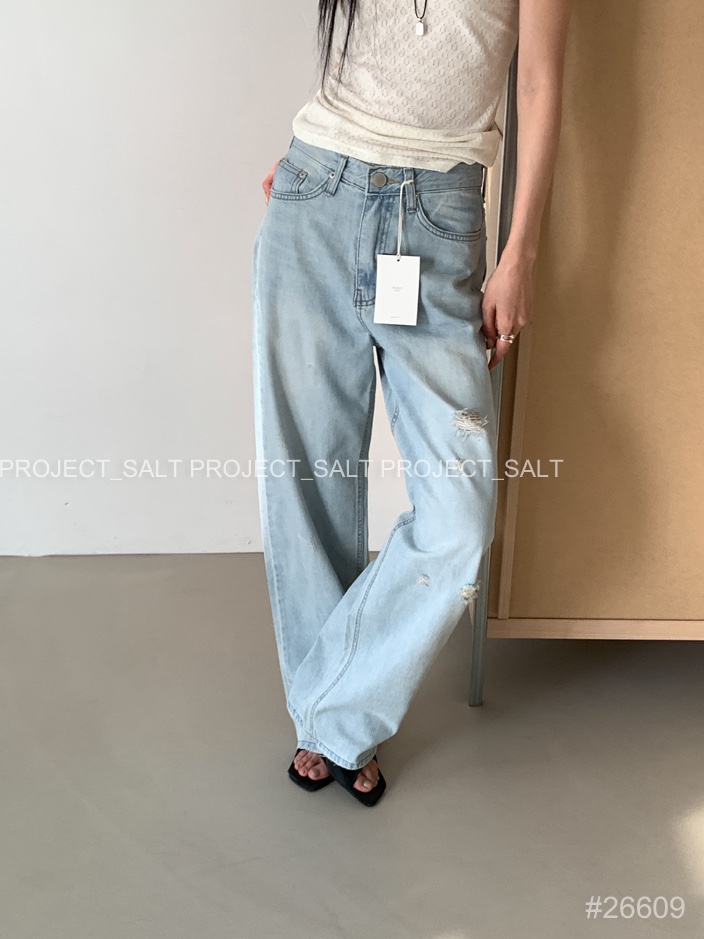 PROJECT SALT韓國代購女裝新款人氣牛仔褲PROJECTSALT牛仔褲