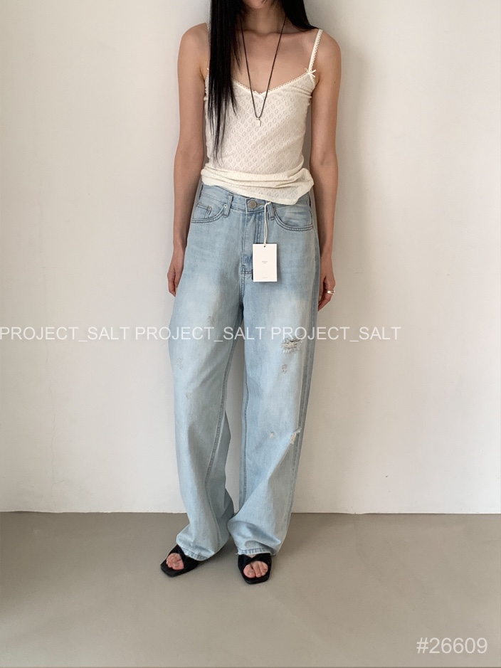 PROJECT SALT韓國代購女裝新款人氣牛仔褲PROJECTSALT牛仔褲