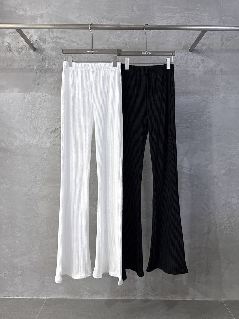 COME OPEN/HAPER韓國直郵實拍女士新品休閑人氣休閑褲褶裥COME OPEN/HAPER休閑褲