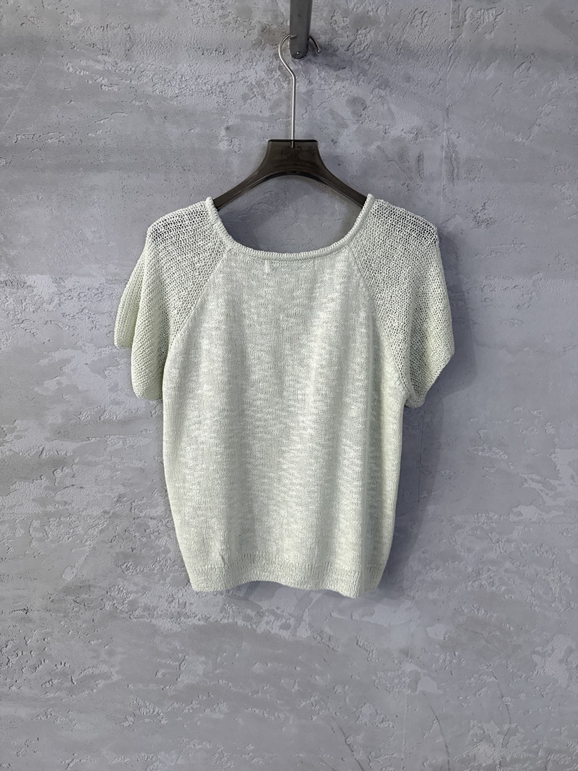 COME OPEN/HAPER韓國直郵女士新款職業針織衫短袖針織衫COME OPEN/HAPER針織衫