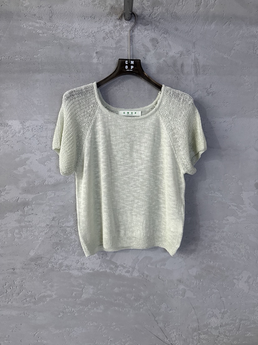 COME OPEN/HAPER韓國直郵女士新款職業針織衫短袖針織衫COME OPEN/HAPER針織衫圖色3