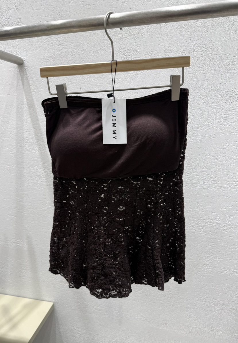 JIMMY韓國東大門代購女裝新款熱賣職業休閑吊帶背心套裝蕾絲JIMMY/REMAKE吊帶/背心圖色1