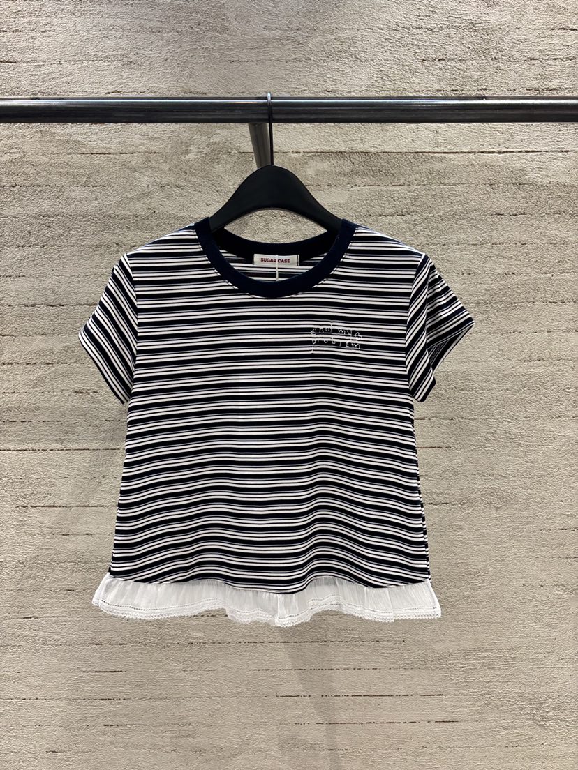 SUGAR CASE韓國東大門代購女士新品時尚熱賣休閑人氣T恤SUGAR CASET恤圖色1