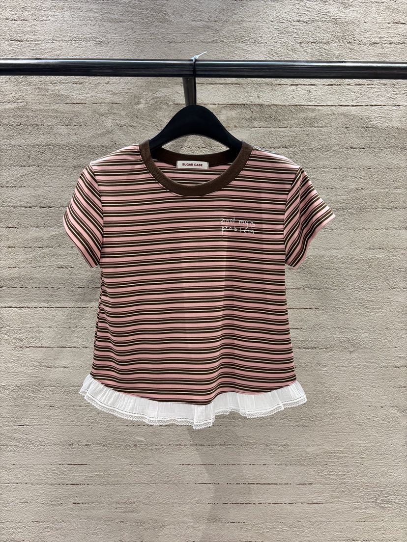 SUGAR CASE韓國東大門代購女士新品時尚熱賣休閑人氣T恤SUGAR CASET恤圖色2