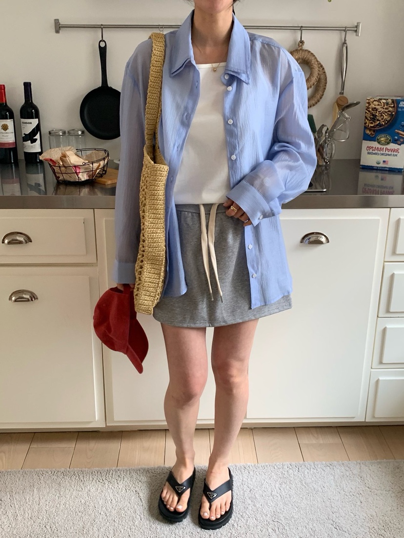 COBALT BLUE韓國直郵實拍女士新款26春夏職業襯衫蕾絲衫COBALT BLUE襯衫/蕾絲衫