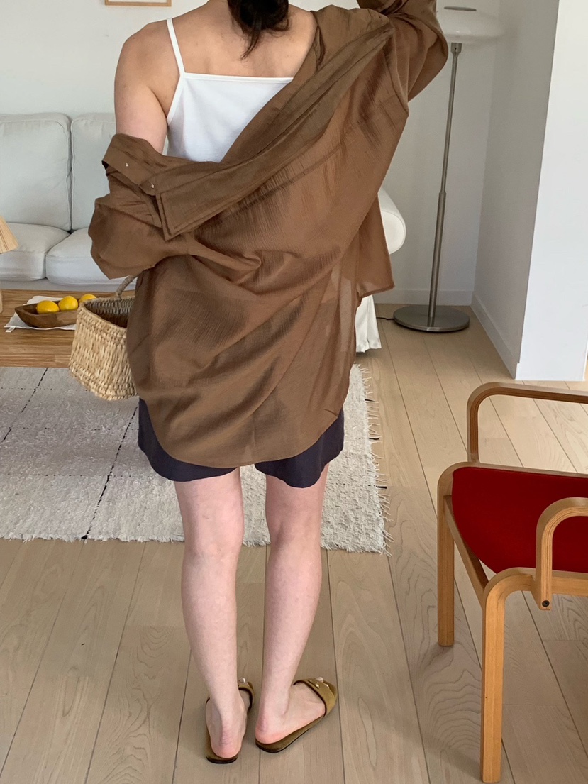 COBALT BLUE韓國直郵實拍女士新款26春夏職業襯衫蕾絲衫COBALT BLUE襯衫/蕾絲衫