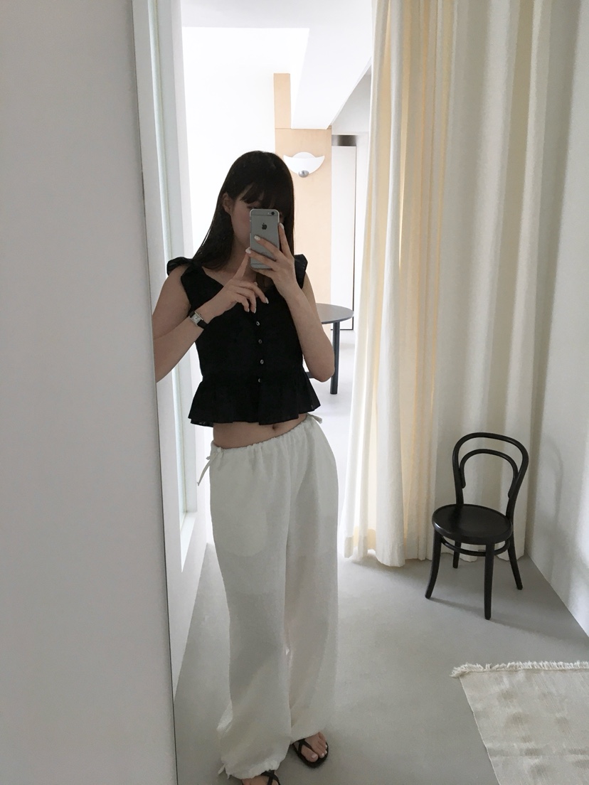 LEGACY韓國代購女士新款職業推薦人氣26春夏休閑休閑褲花朵LEGACY休閑褲