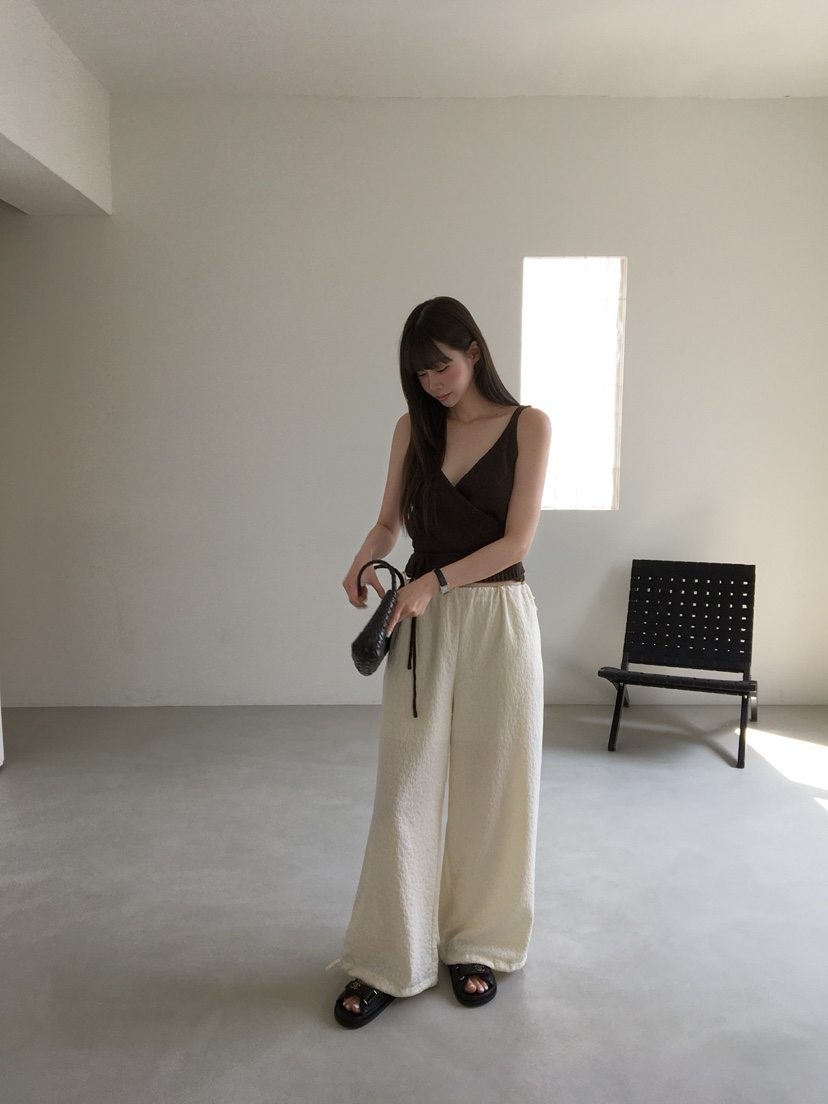 LEGACY韓國代購女士新款職業推薦人氣26春夏休閑休閑褲花朵LEGACY休閑褲