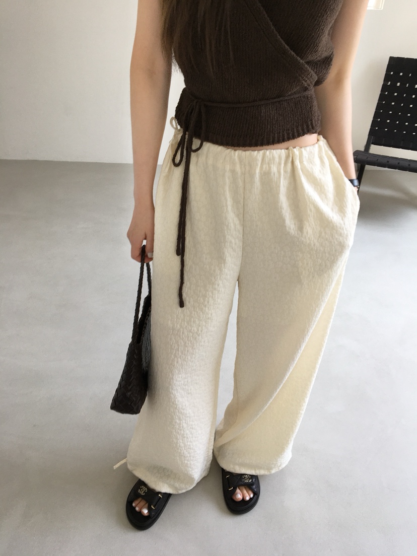 LEGACY韓國代購女士新款職業推薦人氣26春夏休閑休閑褲花朵LEGACY休閑褲