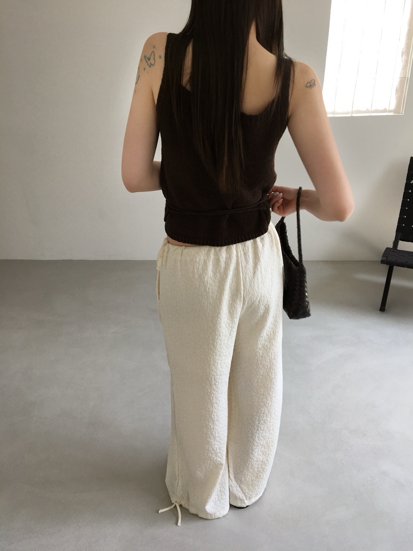 LEGACY韓國代購女士新款職業推薦人氣26春夏休閑休閑褲花朵LEGACY休閑褲