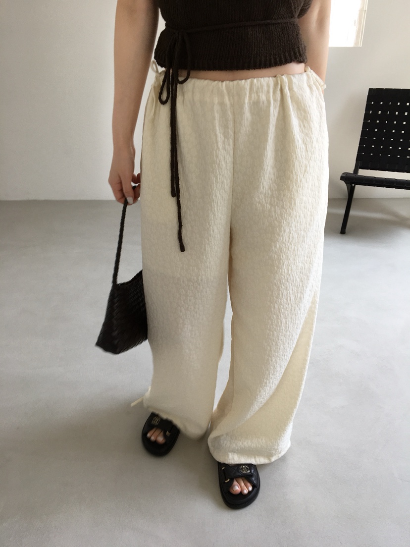 LEGACY韓國代購女士新款職業推薦人氣26春夏休閑休閑褲花朵LEGACY休閑褲