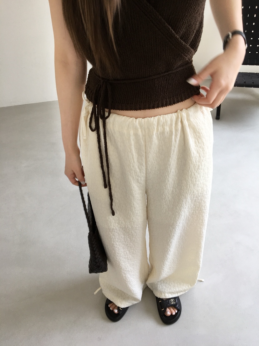 LEGACY韓國代購女士新款職業推薦人氣26春夏休閑休閑褲花朵LEGACY休閑褲