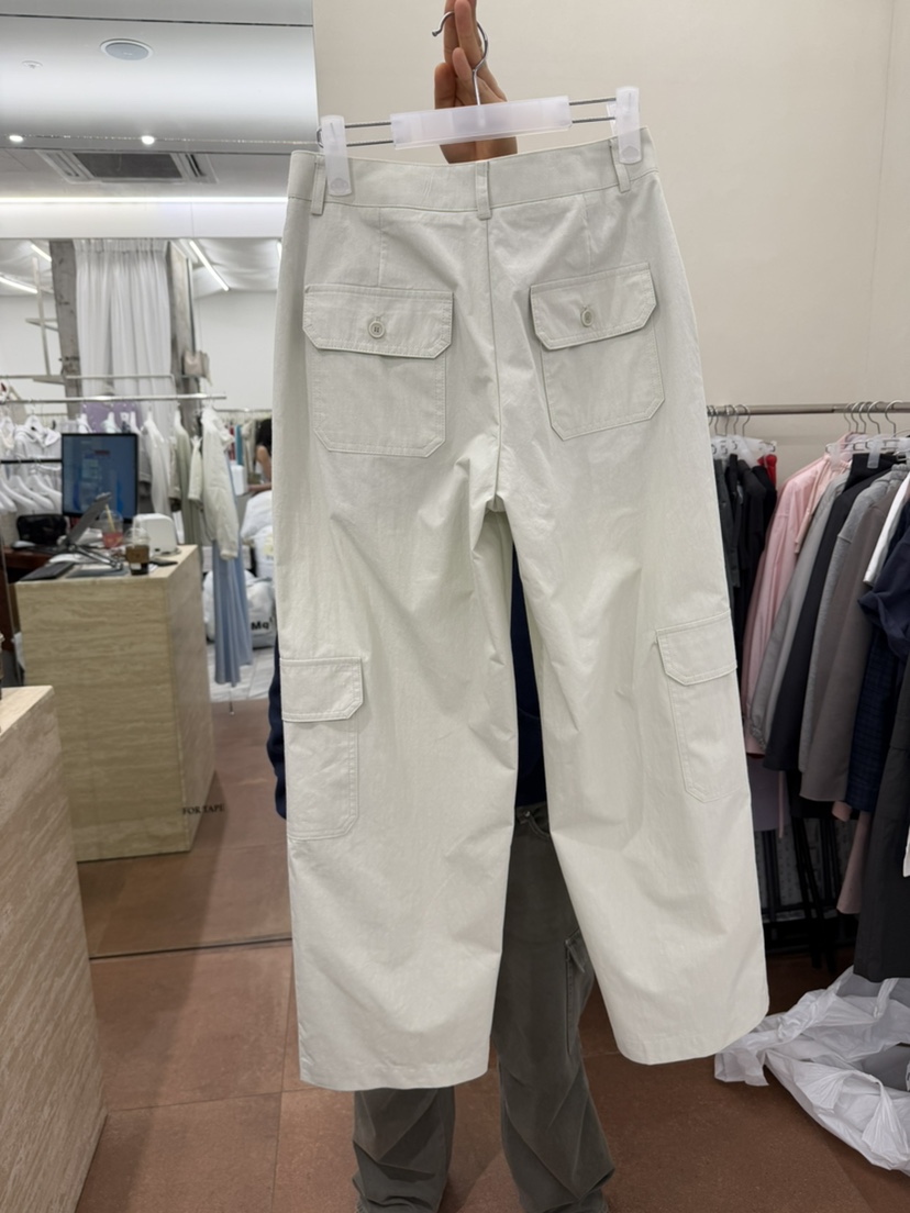 FOR TAPE韓國直郵女裝新款時尚休閑熱賣休閑褲工裝褲尼龍FOR TAPE休閑褲