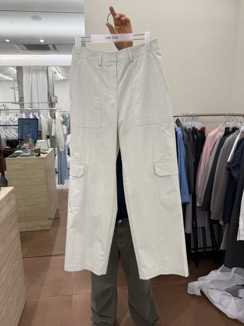 FOR TAPE韓國直郵女裝新款時尚休閑熱賣休閑褲工裝褲尼龍FOR TAPE休閑褲圖色1