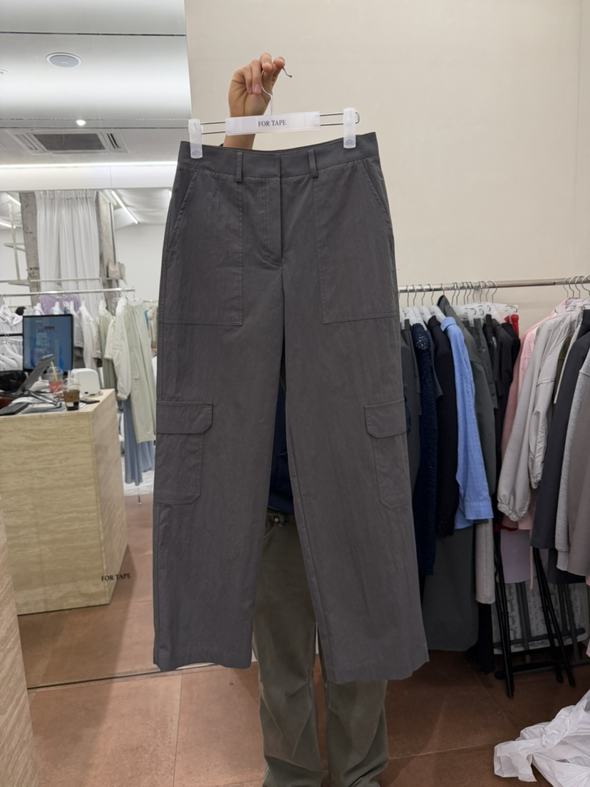 FOR TAPE韓國直郵女裝新款時尚休閑熱賣休閑褲工裝褲尼龍FOR TAPE休閑褲圖色3