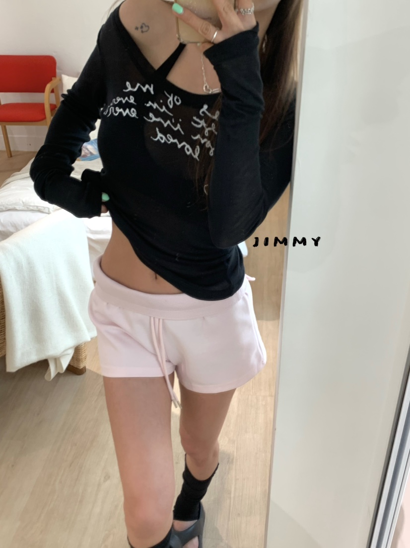 JIMMY韓國直郵女士新品推薦熱賣時尚人氣休閑職業26春夏短褲JIMMY/REMAKE短褲