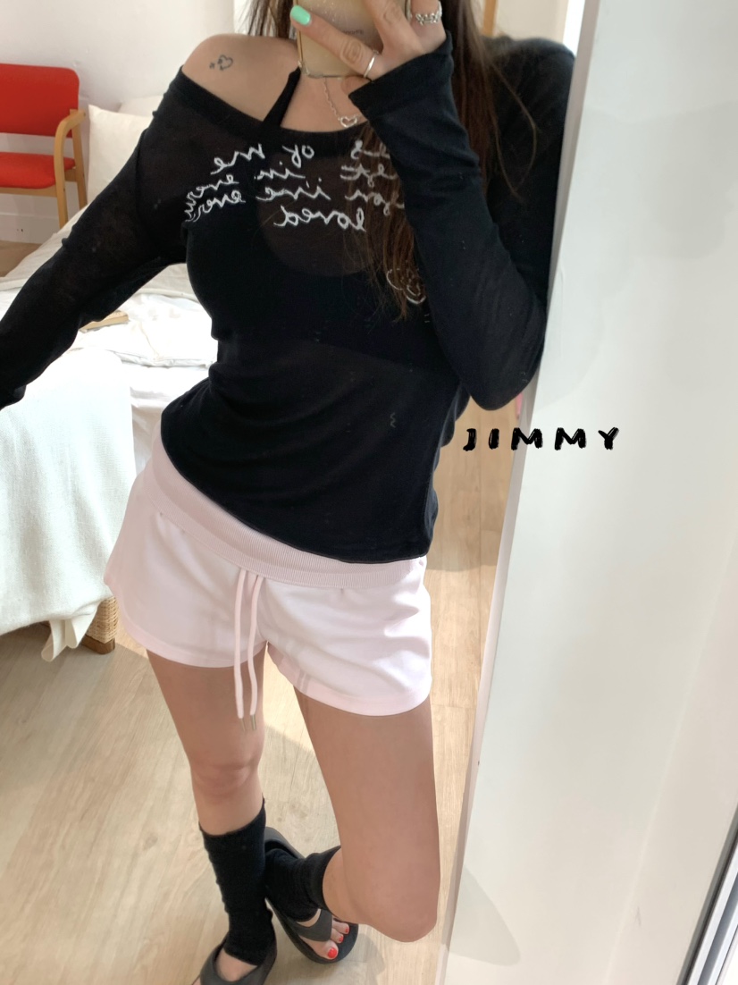 JIMMY韓國直郵女士新品推薦熱賣時尚人氣休閑職業26春夏短褲JIMMY/REMAKE短褲