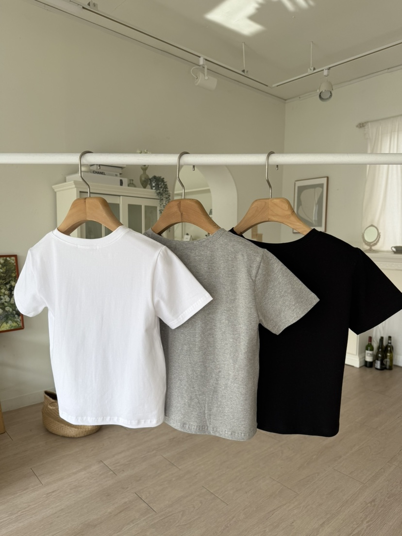 SOLAR韓國東大門代購女裝新款時尚推薦職業26春夏T恤兔子SOLART恤