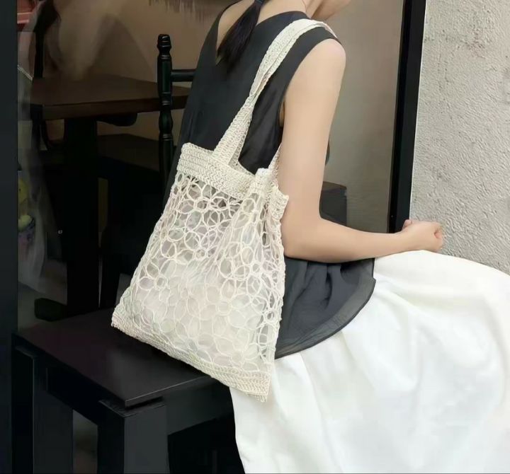 TROUVAILLE韓國代購女裝新品人氣休閑單肩斜跨包透視蕾絲TROUVAILLE單肩/斜跨包