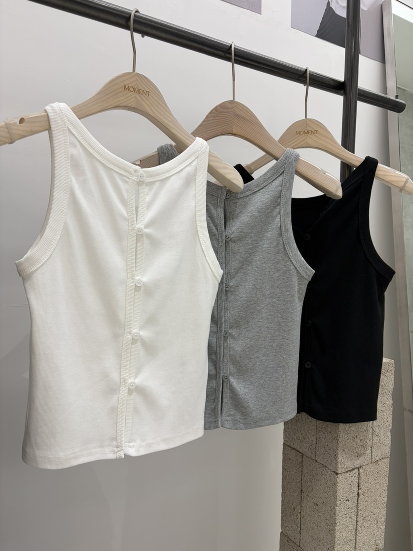 MOMENT韓國直郵女士新款人氣推薦熱賣26春夏吊帶背心不含內搭MOMENT/RECOVER吊帶/背心