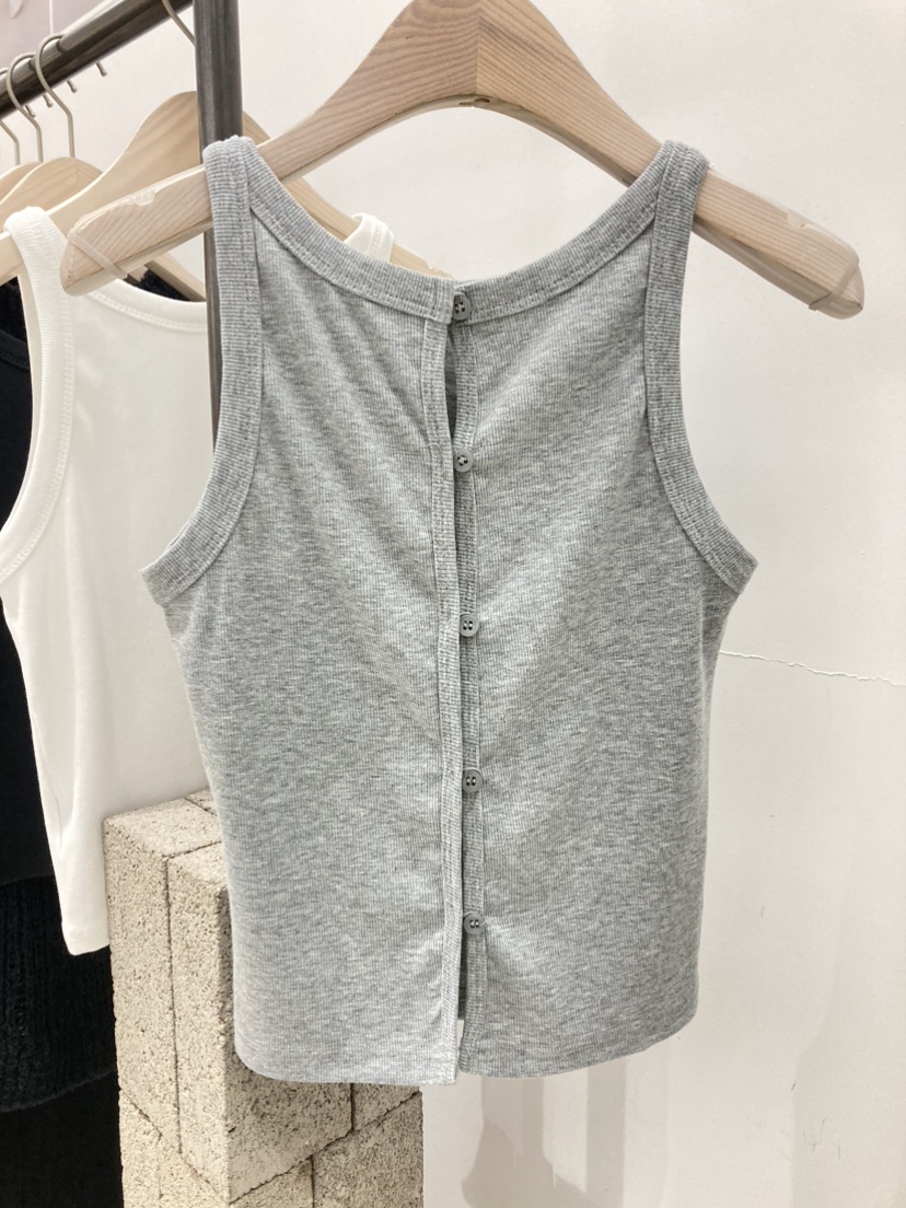 MOMENT韓國直郵女士新款人氣推薦熱賣26春夏吊帶背心不含內搭MOMENT/RECOVER吊帶/背心圖色1