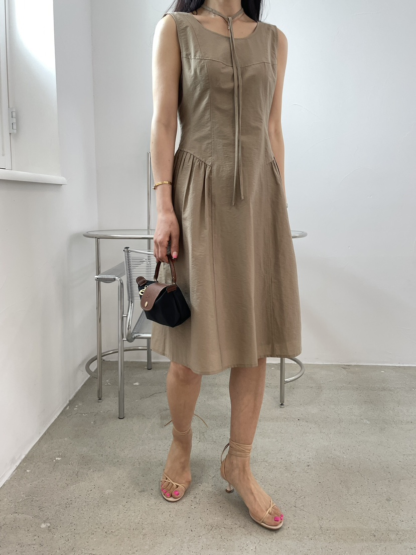 EDITION-P韓國直郵女裝新款26春夏人氣休閑職業熱賣連衣裙EDITION/CHAHEE連衣裙