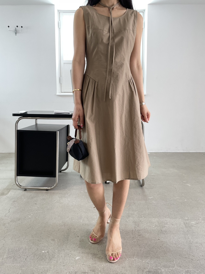 EDITION-P韓國直郵女裝新款26春夏人氣休閑職業熱賣連衣裙EDITION/CHAHEE連衣裙