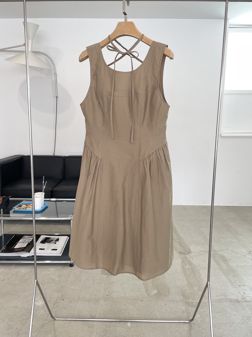 EDITION-P韓國直郵女裝新款26春夏人氣休閑職業熱賣連衣裙EDITION/CHAHEE連衣裙圖色2